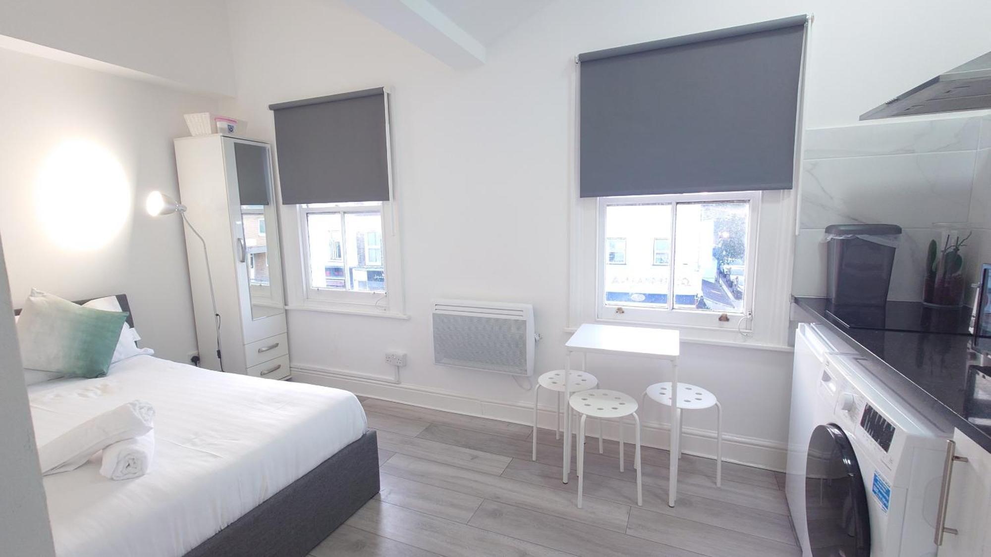 Comfort Camden Studio Apartments Londýn Pokoj fotografie